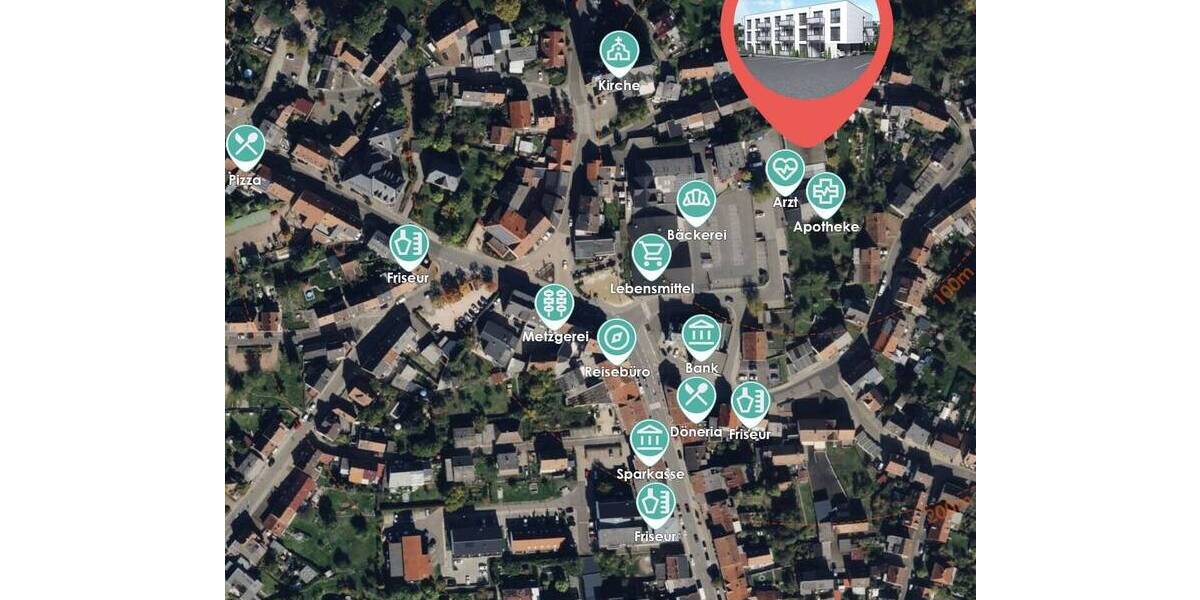 Etagenwohnung Schiffweiler - 3 Zimmer, 67 m&sup2;, 243.585&euro; | Angebot:25707603