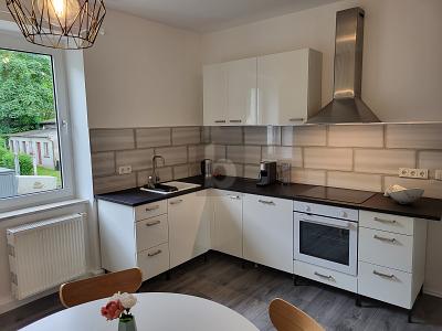 RENOVIERT,MÖBLIERT, NEUE KÜCHE, AIR BNB, RENDITE - Etagenwohnung Saarbrücken Brebach-Fechingen | Angebot:27354916