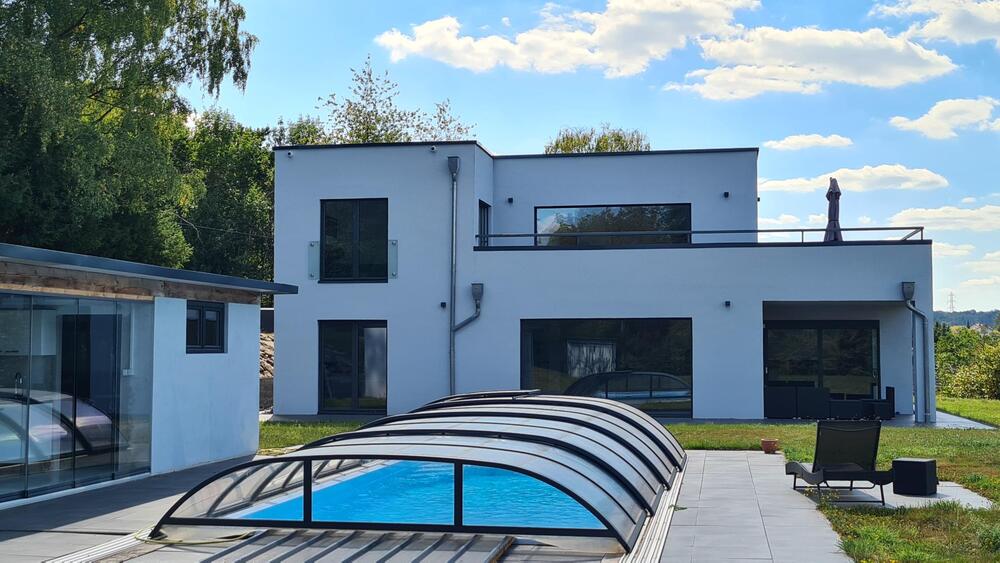 Exklusives energieeffizientes Villenanwesen im Bauhausstil - sonstige Haustypen Neunkirchen | Angebot:22550971