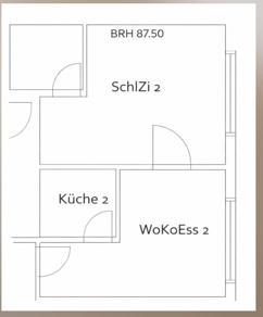 Erdgeschoßwohnung Sankt Wendel - 2 Zimmer, 51 m&sup2;, 750&euro; | Angebot:25959721
