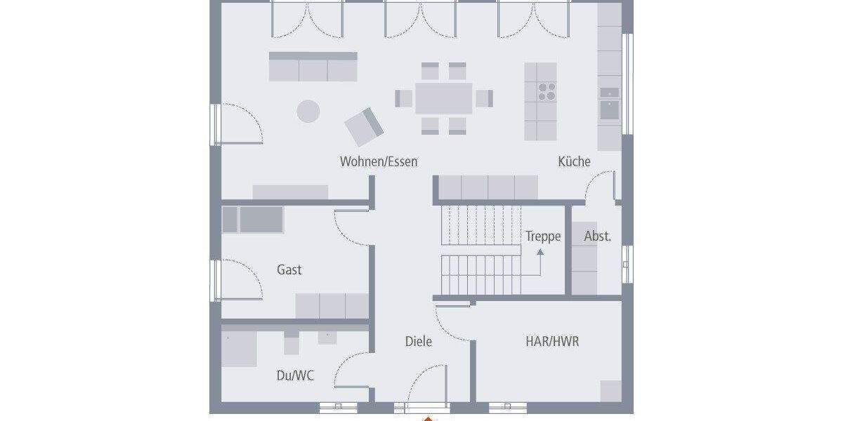 Einfamilienhaus Neunkirchen Saar Kohlhof - 6 Zimmer, 188 m&sup2;, 570.400&euro; | Angebot:25672286