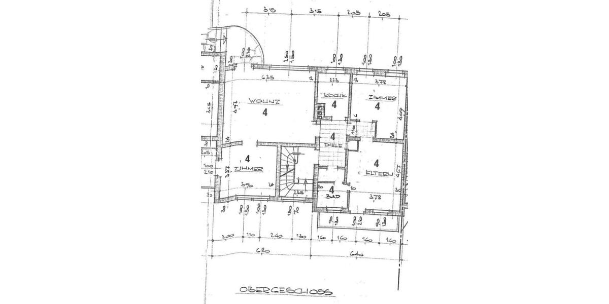Etagenwohnung Saarbrücken St. Arnual - 4 Zimmer, 100 m&sup2;, 225.000&euro; | Angebot:25887877