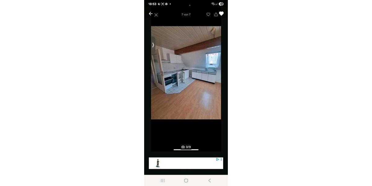 Dachgeschoßwohnung Altenglan - 1.5 Zimmer, 55 m&sup2;, 450&euro; | Angebot:25476186