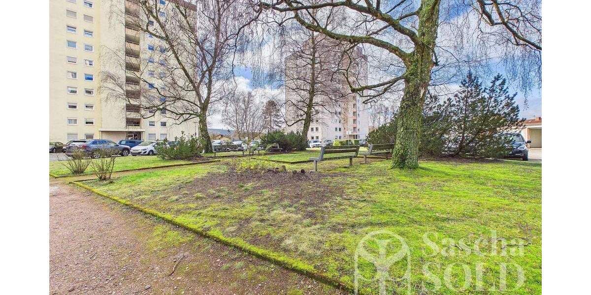 Helle 4ZKB Wohnung in Dudweiler mit Südwest-Loggia, Garage und Weitblick - bezugsbereit - Etagenwohnung Saarbrücken Dudweiler | Angebot:25289682