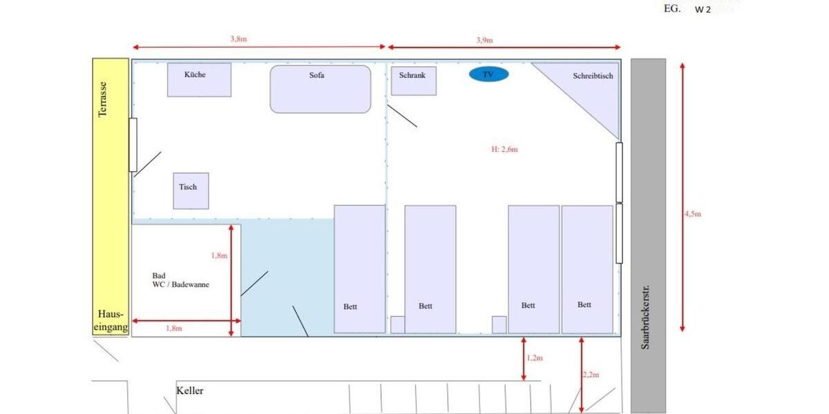 Mehrfamilienhaus, Wohnhaus Saarbrücken Brebach-Fechingen - 570.000&euro; | Angebot:25413126