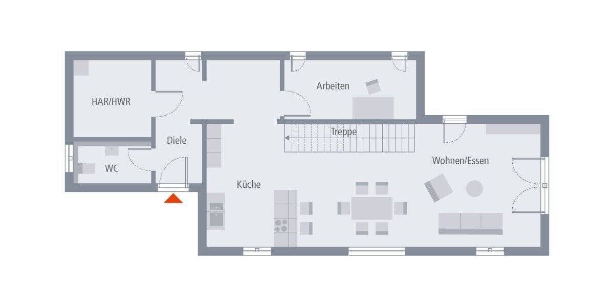 Einfamilienhaus Neunkirchen Saar Kohlhof - 5 Zimmer, 152 m&sup2;, 450.900&euro; | Angebot:26155617