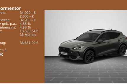 Cupra Formentor 37.000 km 34.900 &euro; Kirkel 66459