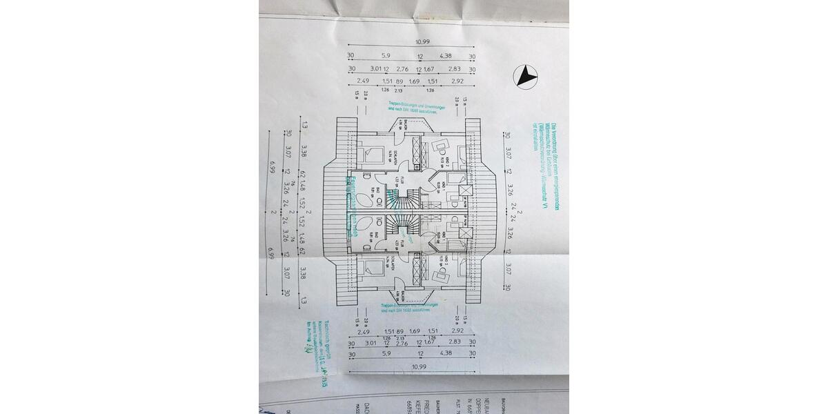 Doppelhaushälfte Bechhofen - 5 Zimmer, 135 m&sup2;, 1.200&euro; | Angebot:26022741