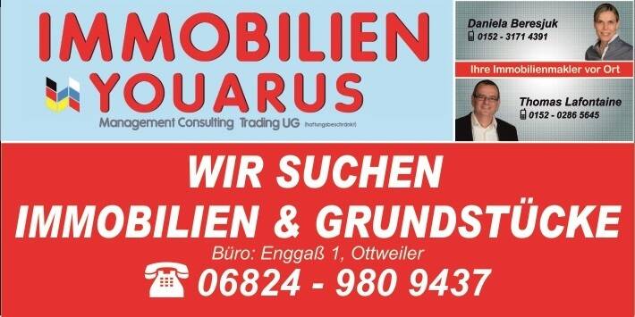 Etagenwohnung Ottweiler - 2 Zimmer, 84 m&sup2;, 620&euro; | Angebot:26438706