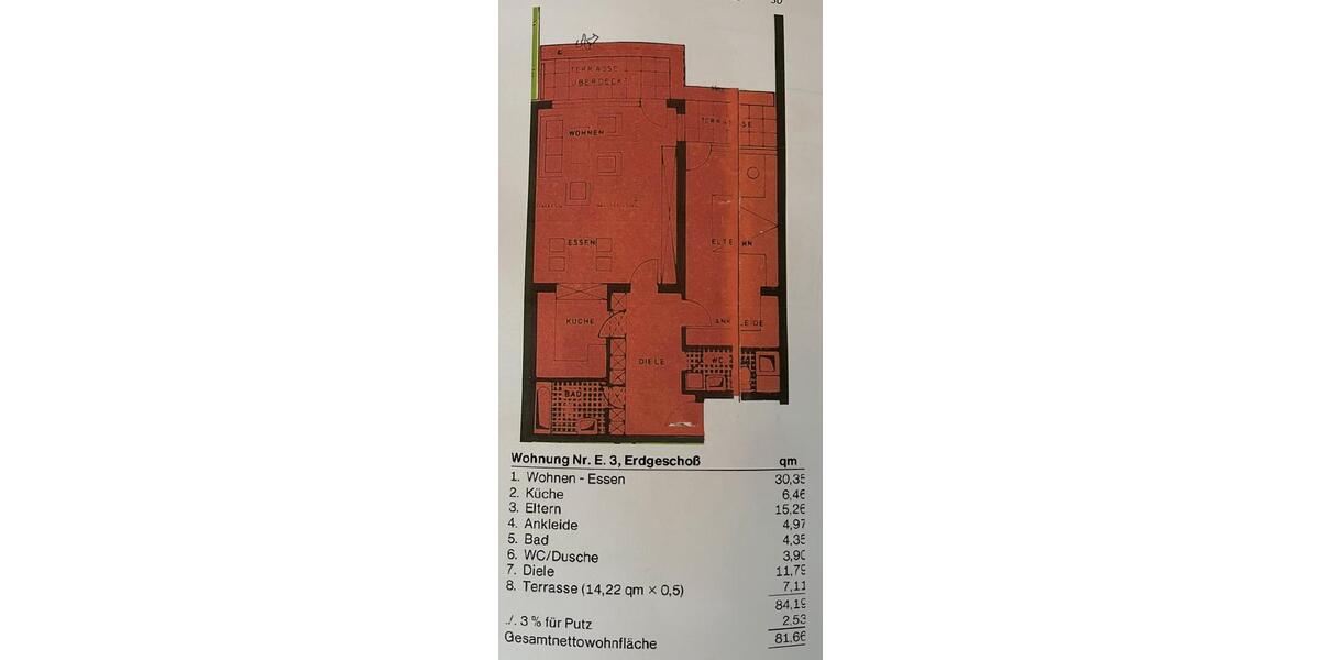 Erdgeschoßwohnung Saarbrücken Kieselhumes - 2 Zimmer, 77 m&sup2;, 175.000&euro; | Angebot:26875753