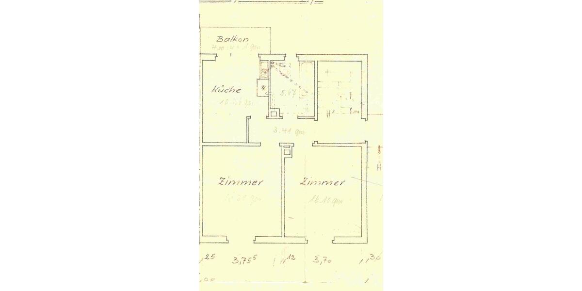Etagenwohnung Pirmasens - 1 Zimmer, 55 m&sup2;, 550&euro; | Angebot:25431723