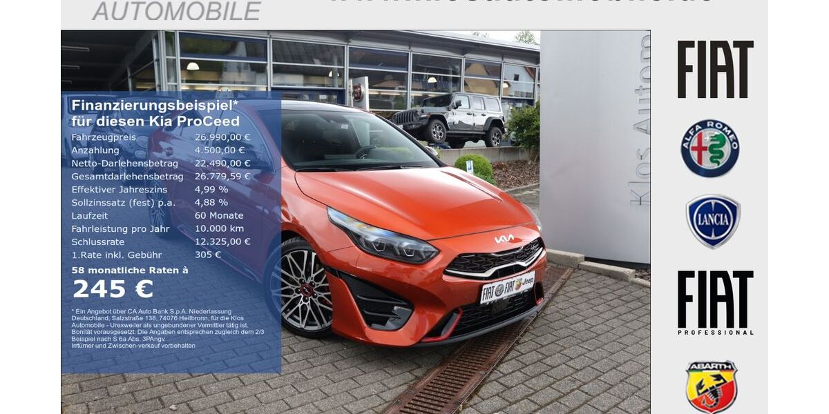 Kia pro ceed / ProCeed 41.134 km 26.990 &euro; Marpingen 66646