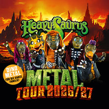 Heavysaurus - Metal Tour 2026 18.04.2026 Neue Gebläsehalle Neunkirchen