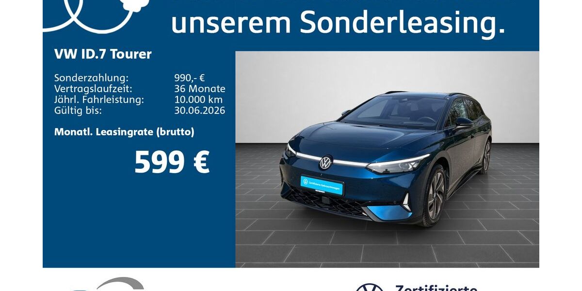 VW ID.7 3.572 km 57.990 &euro; Homburg 66424