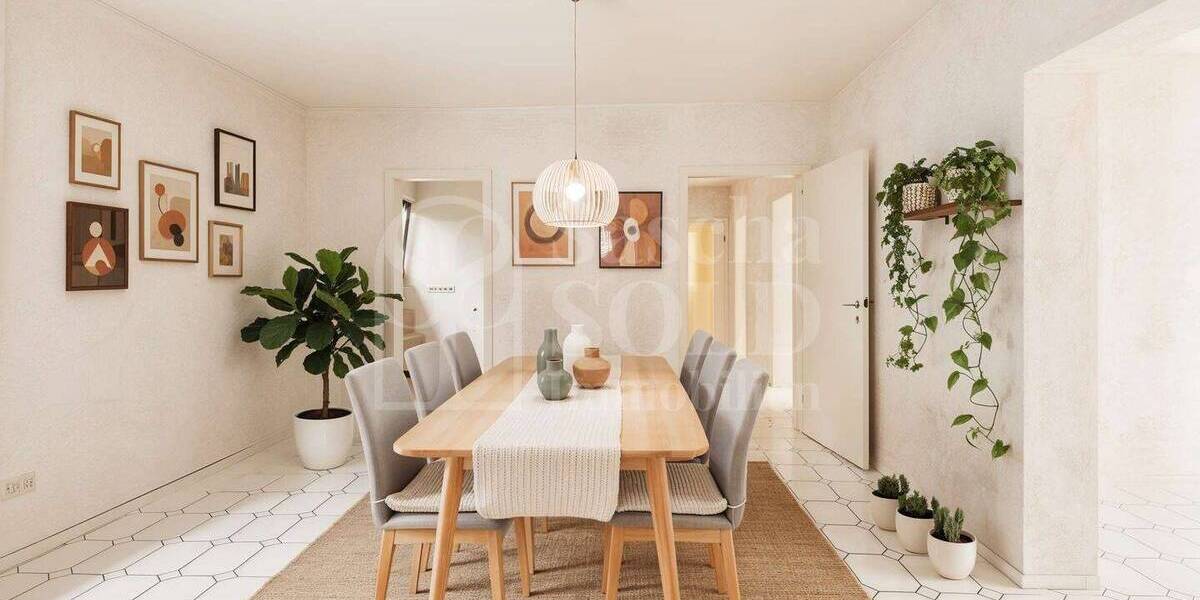 Helle und gut geschnittene 4-ZKB-Wohnung in St. Ingbert mit Balkon, Garage & großem Kellerraum - Etagenwohnung Sankt Ingbert Hassel | Angebot:26018615