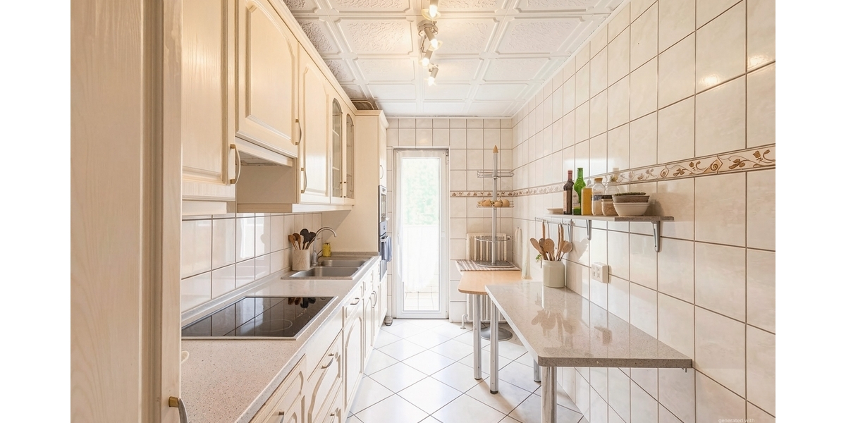 107 m² Wohnen auf einer Ebene – gepflegte Eigentumswohnung mit Fernblick in Landstuhl Atzel - Etagenwohnung Landstuhl | Angebot:27306317
