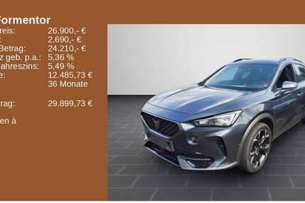 Cupra Formentor 40.428 km 27.900 &euro; Kirkel 66459
