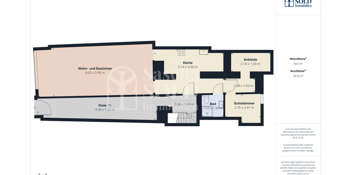 Zentrales Reihenmittelhaus mit zwei Wohneinheiten in St. Ingbert für Eigennutzer und Kapitalanleger - Reihenmittelhaus Sankt Ingbert St. Ingbert | Angebot:26247879