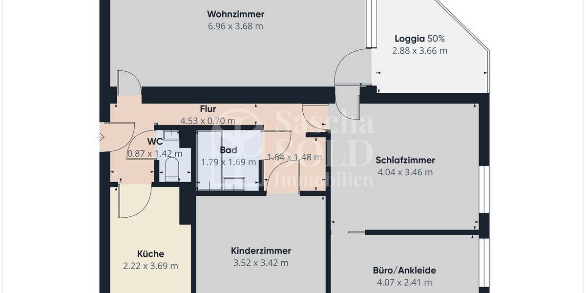 Helle 4ZKB Wohnung in Dudweiler mit Südwest-Loggia, Garage und Weitblick - bezugsbereit - Etagenwohnung Saarbrücken Dudweiler | Angebot:25289682