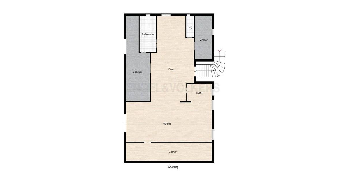Etagenwohnung Saarbrücken Güdingen - 4 Zimmer, 140 m&sup2;, 1.250&euro; | Angebot:26154857