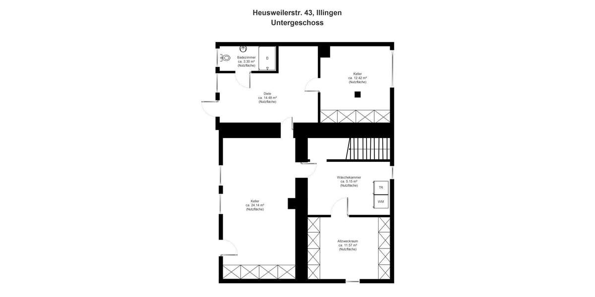 Mehrfamilienhaus, Wohnhaus Illingen / Uchtelfangen Uchtelfangen - 4 Zimmer, 118 m&sup2;, 210.000&euro; | Angebot:25799965