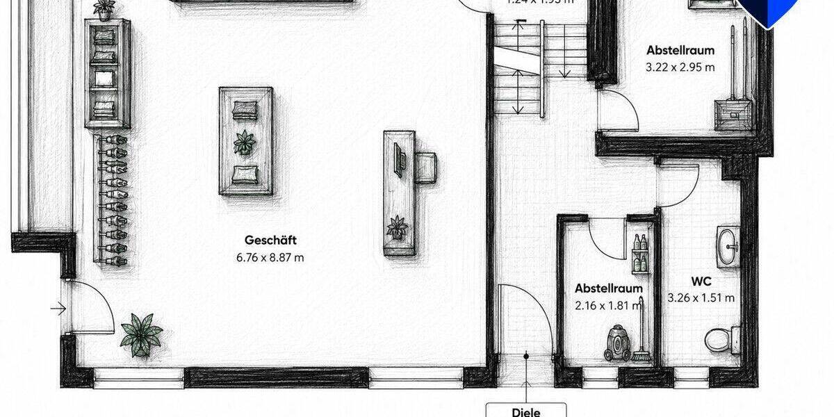 Mehrfamilienhaus, Wohnhaus Ottweiler - 6 Zimmer, 170 m&sup2;, 229.000&euro; | Angebot:26673236