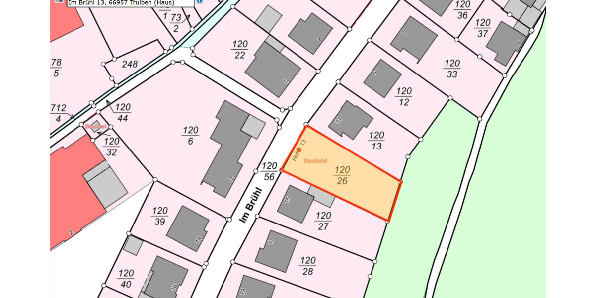 Grundstück Trulben - 27.900&euro; | Angebot:25798623