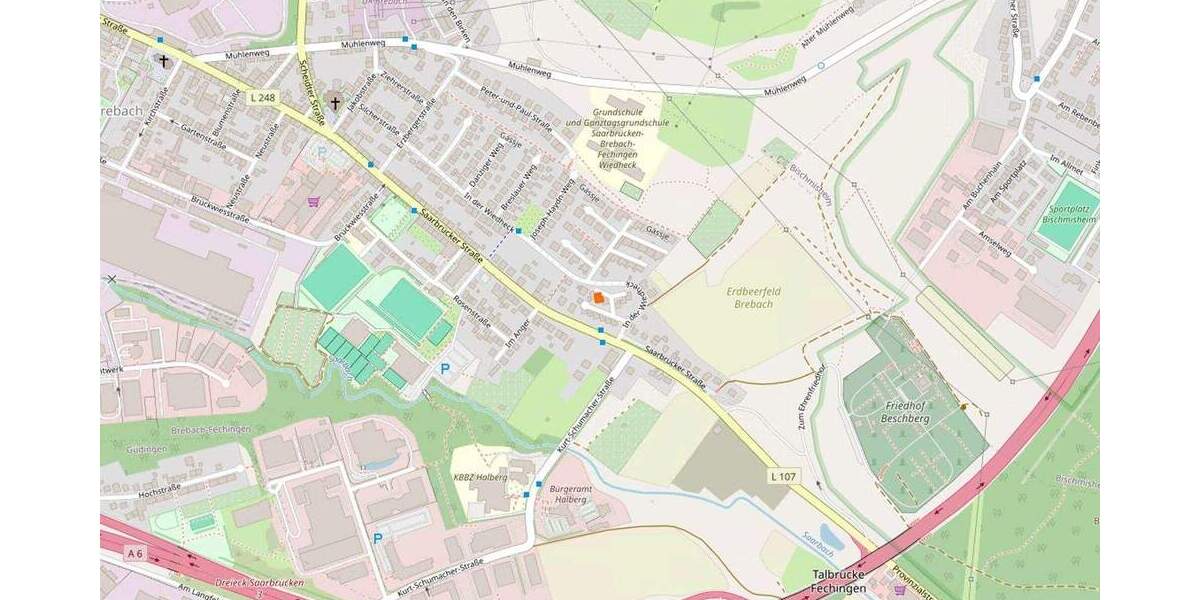 Reihenmittelhaus Saarbrücken Brebach-Fechingen - 6 Zimmer, 158 m&sup2;, 329.000&euro; | Angebot:25898346