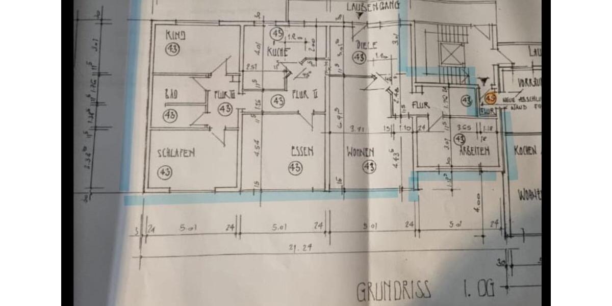 Etagenwohnung Zweibrücken - 5 Zimmer, 160 m&sup2;, 395.000&euro; | Angebot:27161607
