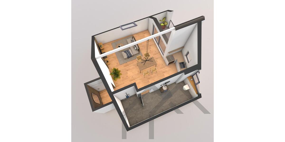 Etagenwohnung Homburg - 1 Zimmer, 45 m&sup2;, 640&euro; | Angebot:23313521