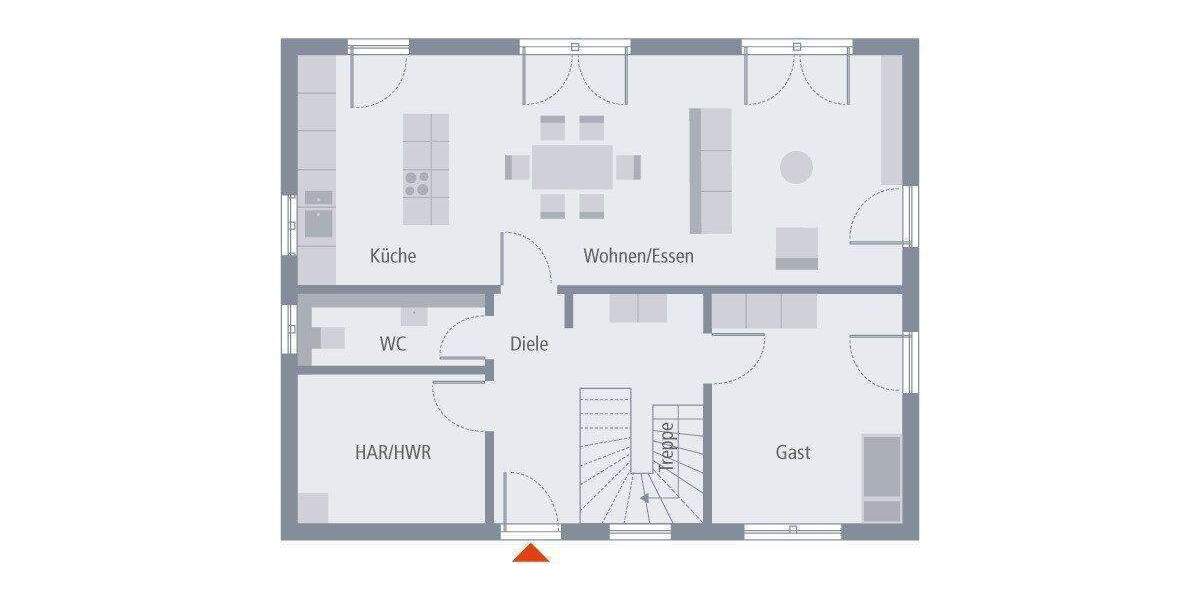 Einfamilienhaus Schiffweiler - 5 Zimmer, 161 m&sup2;, 351.900&euro; | Angebot:25684527