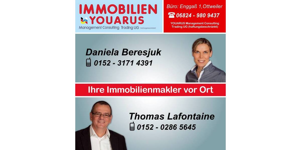 Etagenwohnung Ottweiler - 2 Zimmer, 84 m&sup2;, 620&euro; | Angebot:26438706